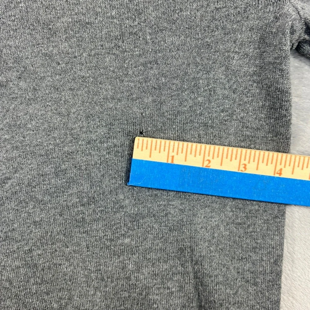 BANANA REPUBLIC Crewneck Sweater Mens XS‎ Grey Silk Cashmere Blend 710045-02